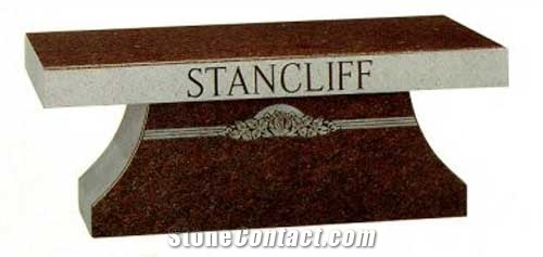 Granite Monumental Bench