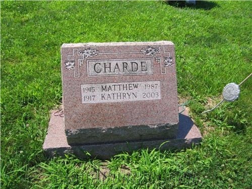 Granite Slant Markers
