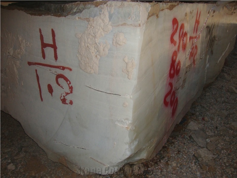 White Onyx Block