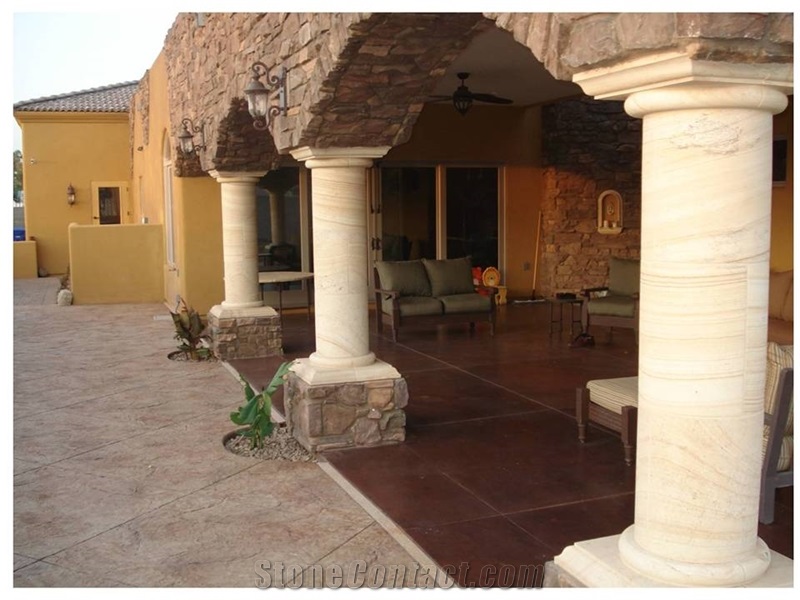 Limestone Column