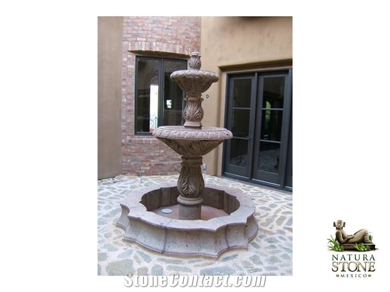 Limestone Fountain