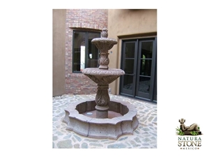 Limestone Fountain