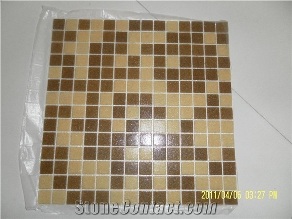 Mosaic Pattern, Ceramic Backed Mosaic