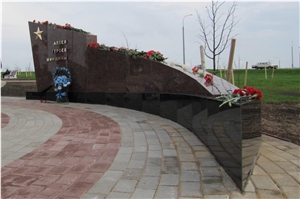 Avenue Of Heroesm,Brown Granite Memorials