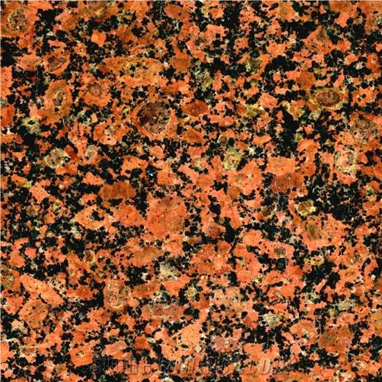 Rosso Toledo Granite Slabs & Tiles, Ukraine Red Granite