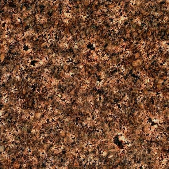 Star Of Ukraine Granite Tile, Ukraine Brown Granite