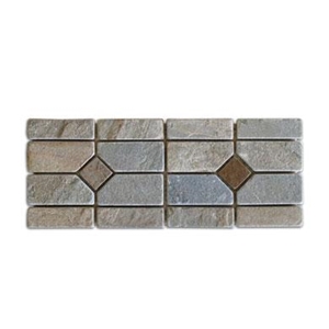 Quartzite Border Cenefa Alba
