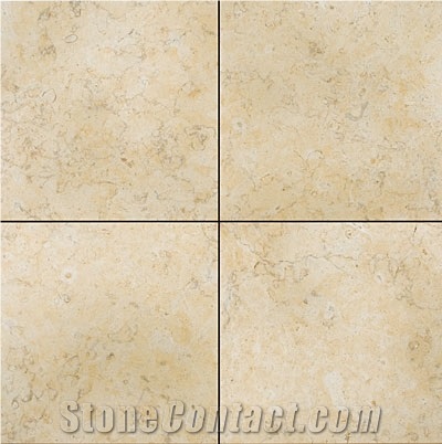 Jerusalem Gold Medium Limestone Slabs & Tiles, Israel Yellow Limestone