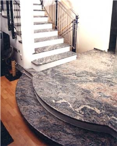Paradiso Granite Stairs