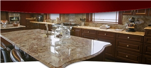 Yellow Granite Countertops