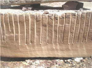 Raja Red Slate Block, India Red Slate