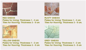 Gneiss Flagstone Paving