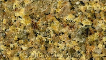Crystal Yellow Granite Tile