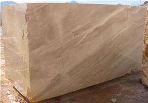Daino Reale Beige Marble Blocks, Orose Marble