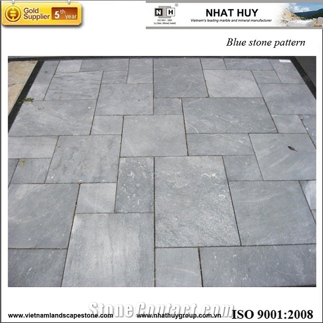 Blue Stone French Pattern