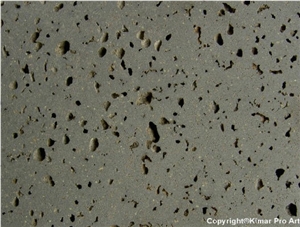 Black Titan Basalt Tile, Lava Stone with Holes Black Titan Basalt Tile, Lava Stone with Holes