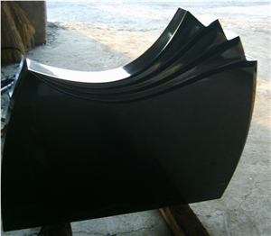 Absolute Black Tombstone