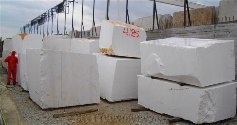 Thassos Marble Blocks, Greek White Marble