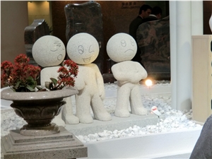 Grey Granite Sculpture