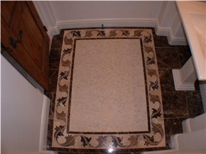 Gallery,Marble Carpet Medallion