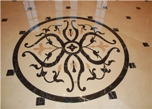 Marble Waterjet Medallion