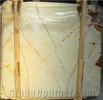 Turkey White Onyx Slab
