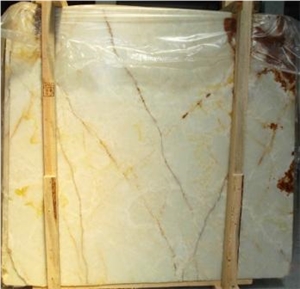 Turkey White Onyx Slab