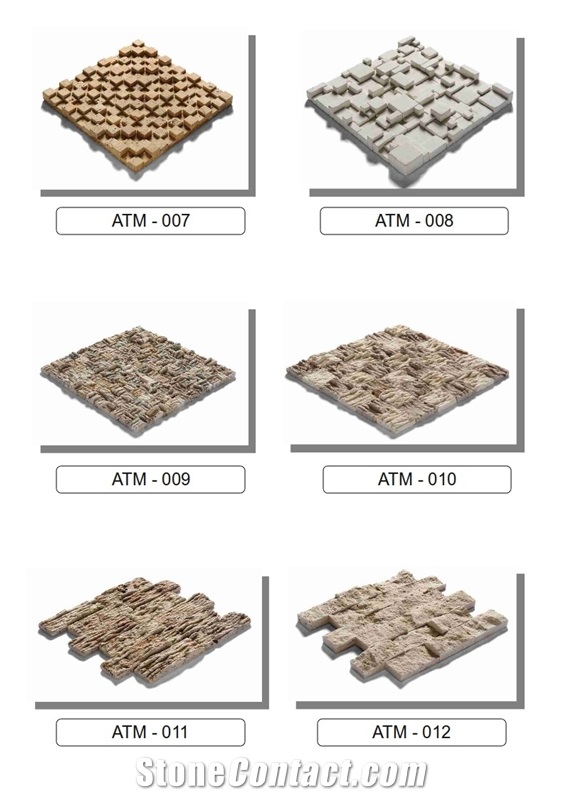Beige Travertine Mosaic