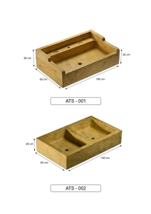 Noce Travertine Sinks, Wash Basins Noce Travertine Sinks, Wash Basins