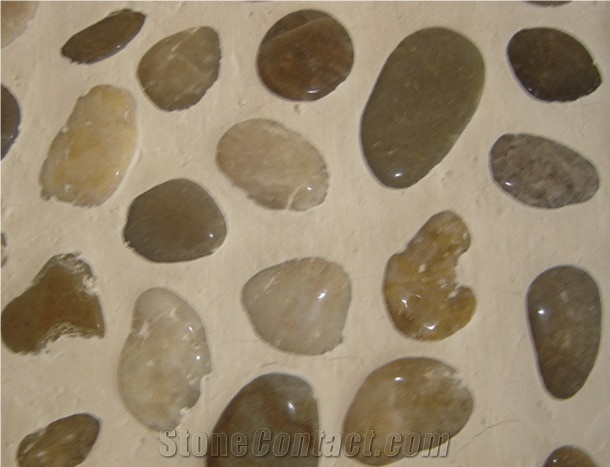 Rain Flower Pebble Stone