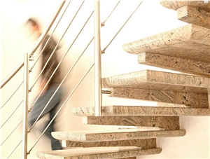 Grey Granite Stairs