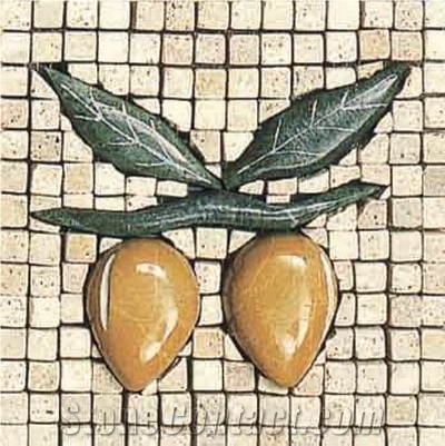 Classic Travertine Art Mosaics 08