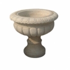 G682 Yellow Granite Flowerpot 03