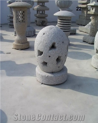 Granite Lanterns, Lamps 01