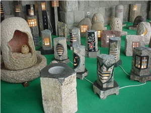 Granite Lanterns, Lamps 03