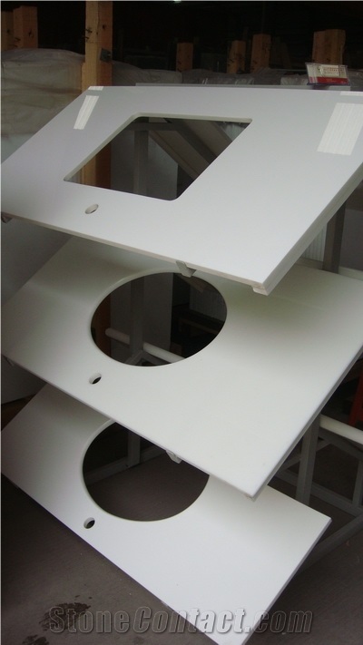 White Marble Countertop 02