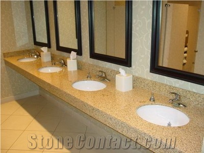 Yellow Granite Vanity Top 02