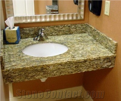 Yellow Granite Vanity Top 03