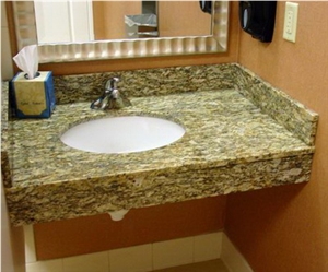 Yellow Granite Vanity Top 03