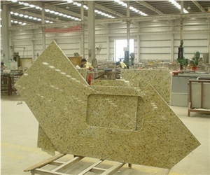 Yellow Granite Vanity Top 05