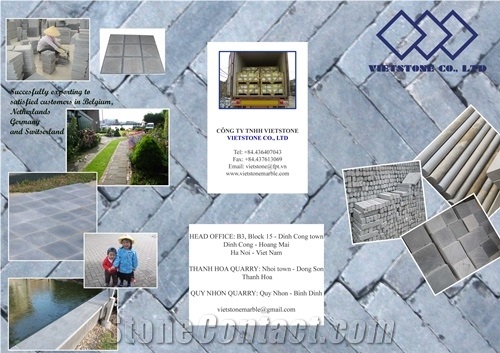 Grey Blue Stone Paver