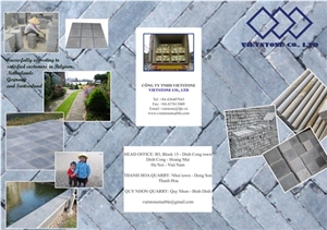 Grey Blue Stone Paver