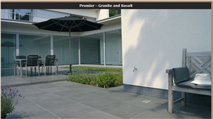 Honed Grey Basalt Pavement