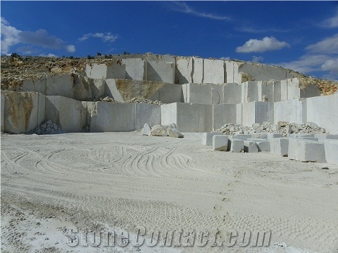 Burdur Beige Marble Block
