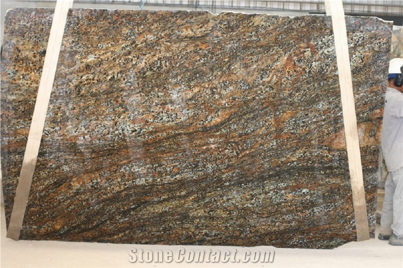 Brown Granite Slab
