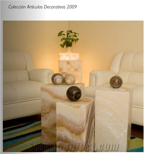 Onyx Pina Decorative,Yellow Onyx