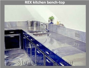 Azul Macauba Quartzite Kitchen Top