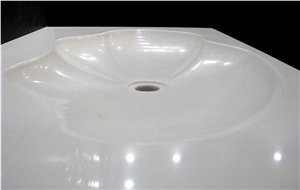 Lavabo in Bianco Sivec Marble,White Marble Sink Lavabo in Bianco Sivec Marble,White Marble Sink