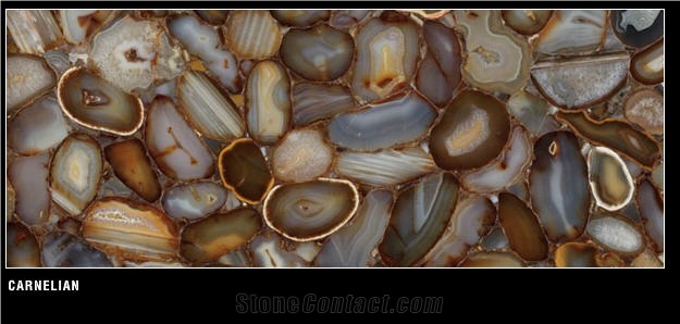 Carnelian Semiprecious Stone