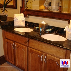 Verde Butterfly Granite Vanity Top